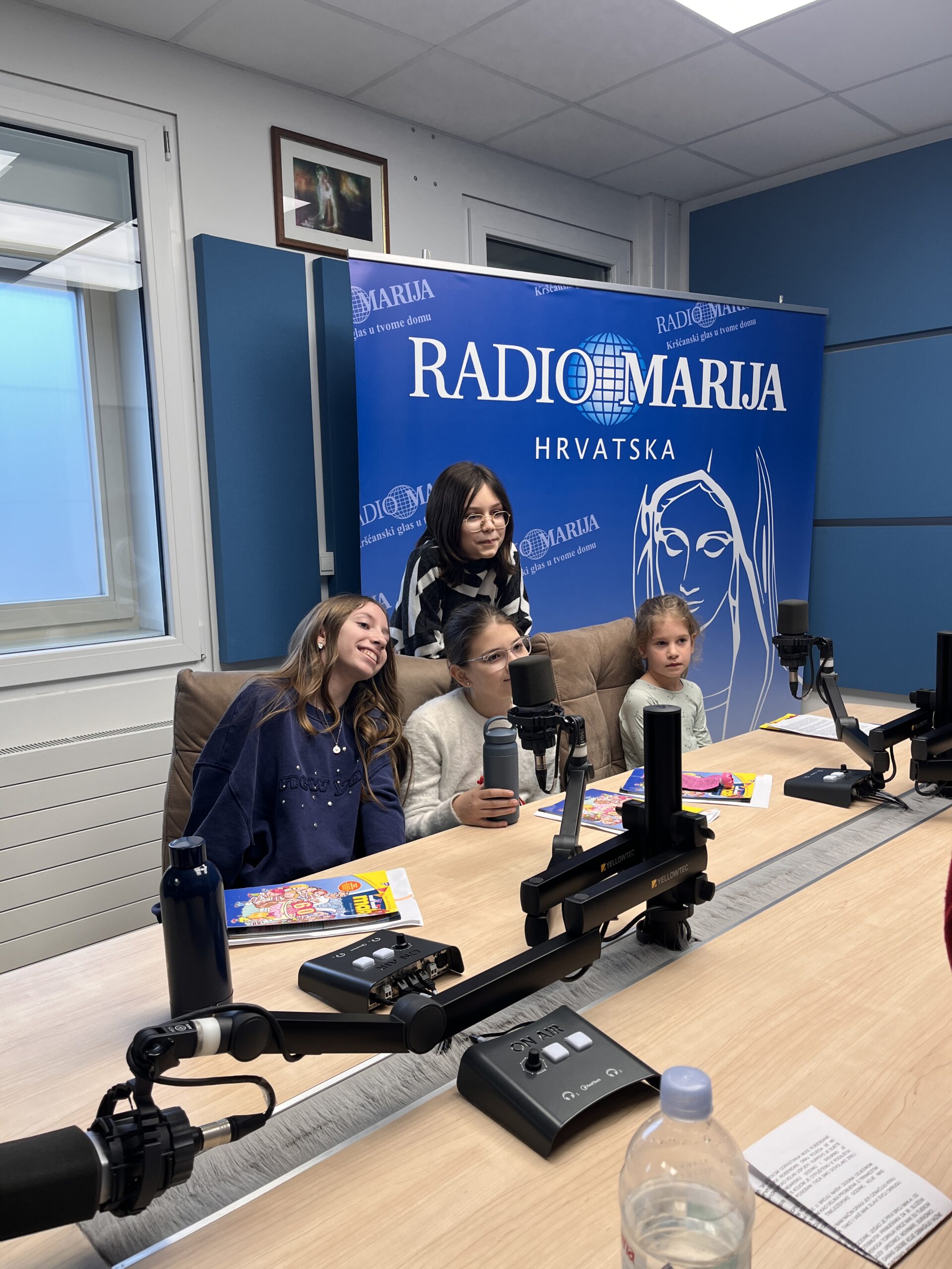 Predstavljanje eTwinning projekta na Radio Mariji